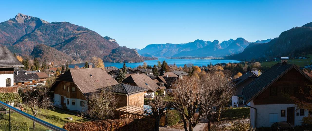 Traum Blick Sankt Gilgen Apartment Bagian luar foto