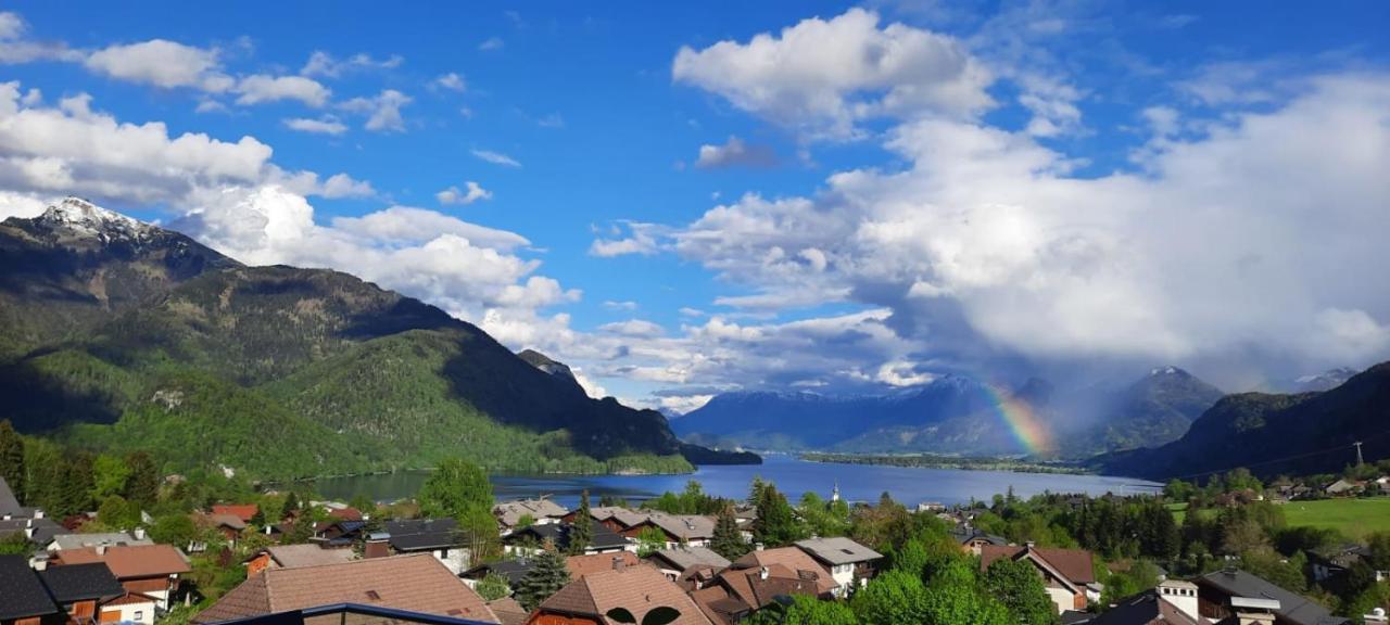 Traum Blick Sankt Gilgen Apartment Bagian luar foto