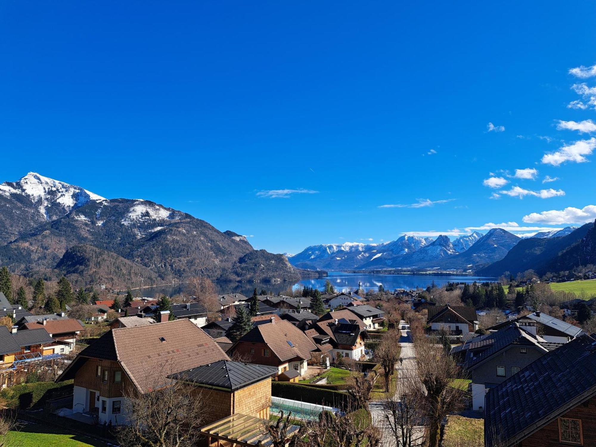 Traum Blick Sankt Gilgen Apartment Bagian luar foto
