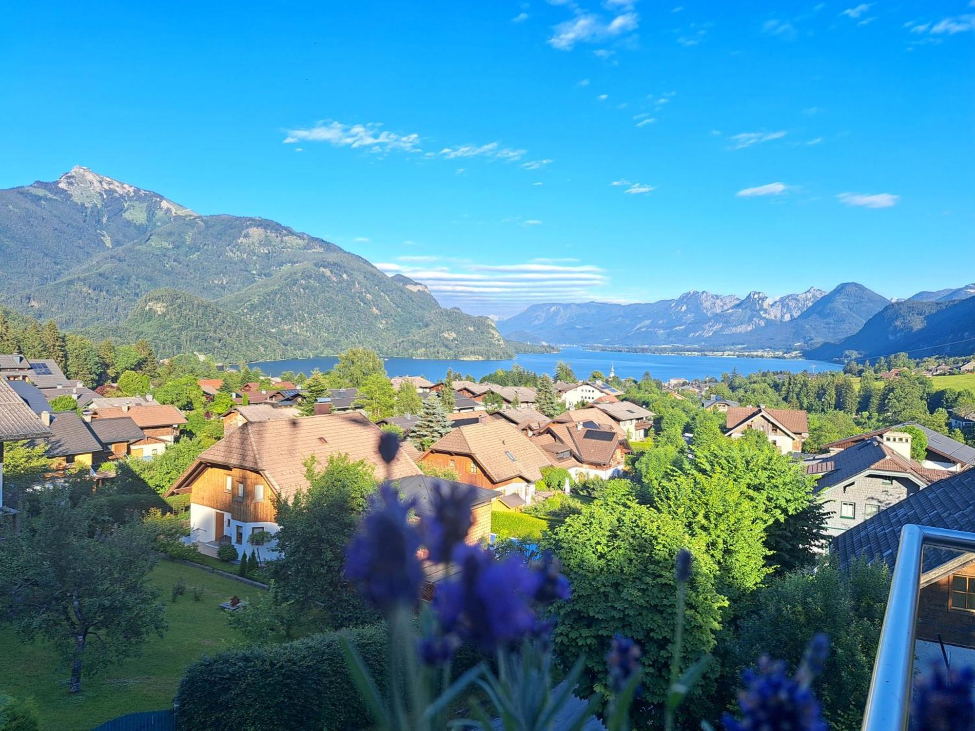 Traum Blick Sankt Gilgen Apartment Bagian luar foto